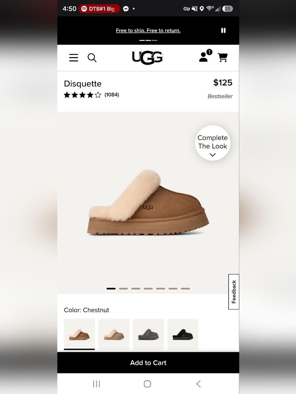 Women's Ugg Disquette Slippers